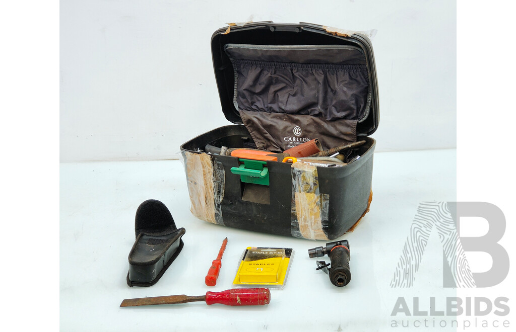 Carlton International Tool Box with Assorted Tools