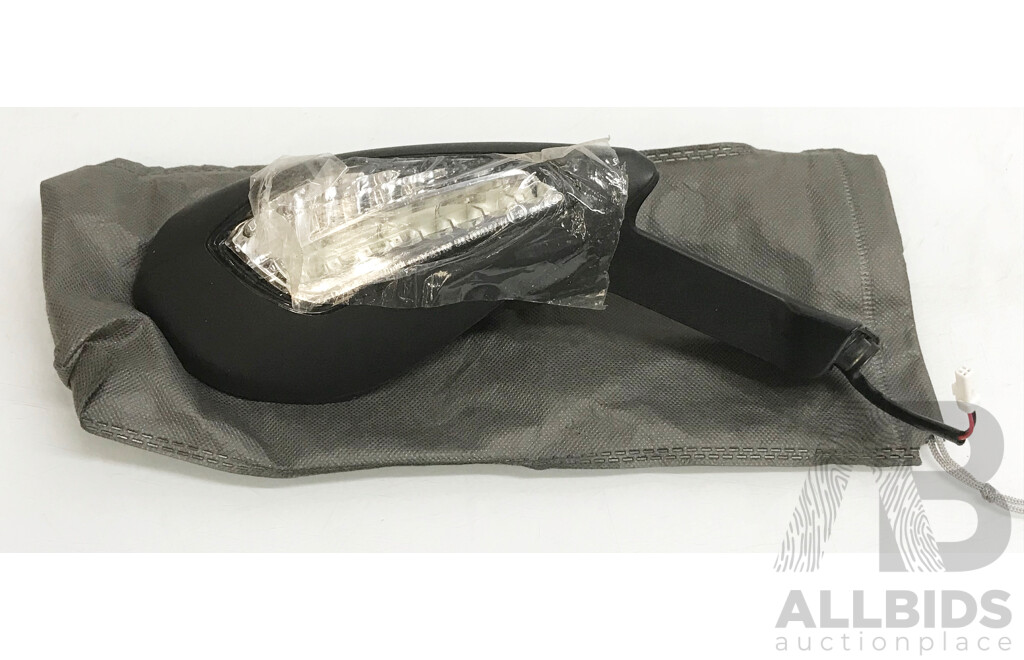 Ducati Motorcycle Side Mirror and Light