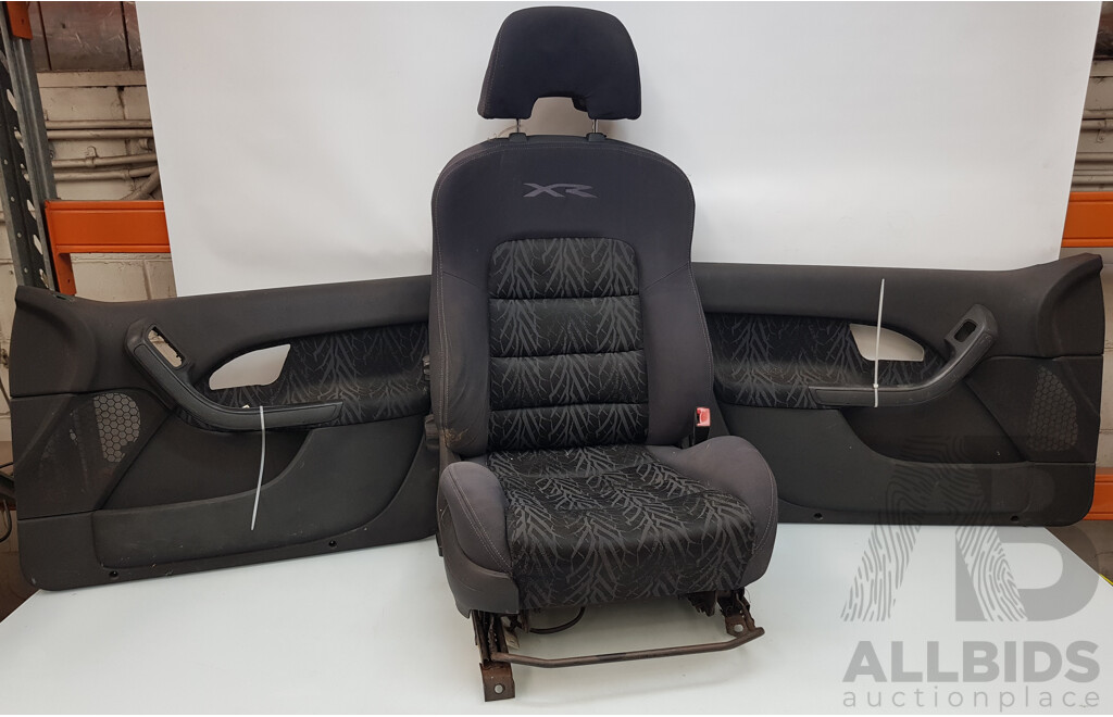 Ford XR8 Seat and Door Panels - Lot of 3