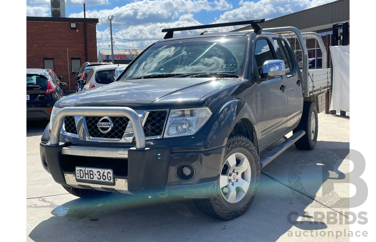 09/07 Nissan Navara ST-X (4x4) 4x4 D40 Dual Cab P/Up Grey 4.0L
