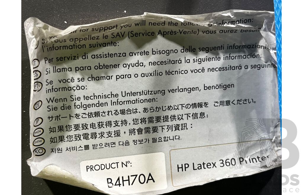 HP Latex 360 Printer