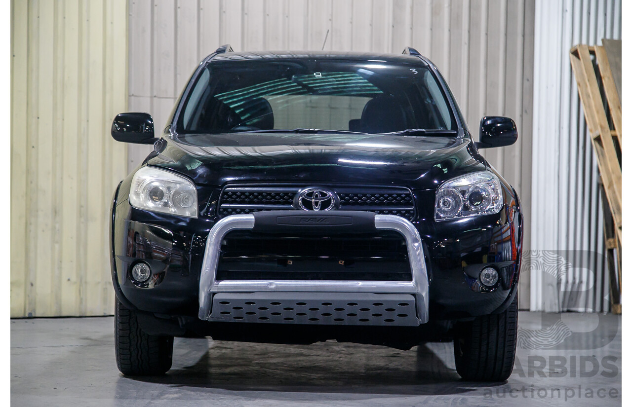 7/2006 Toyota Rav4 Cruiser L (4x4) ACA33R 4d Wagon Black 2.4L