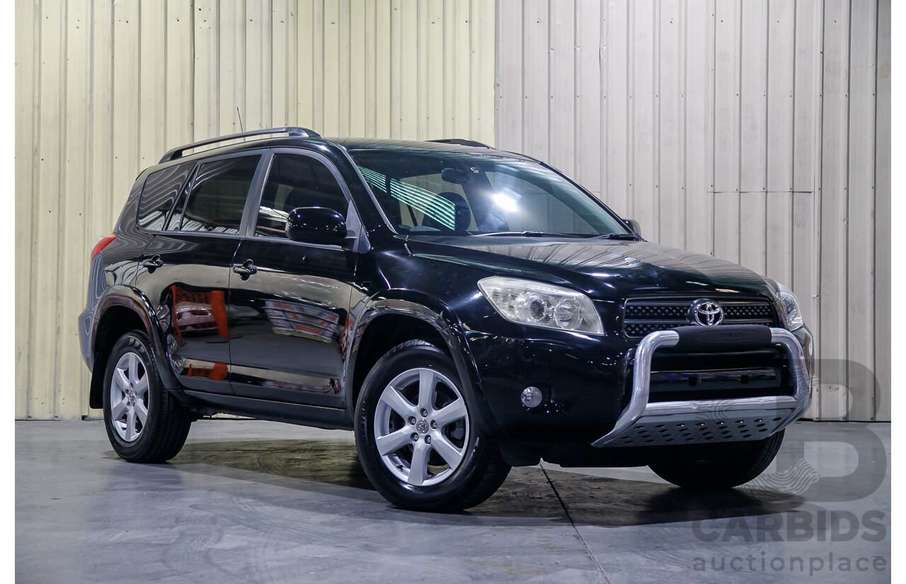 7/2006 Toyota Rav4 Cruiser L (4x4) ACA33R 4d Wagon Black 2.4L