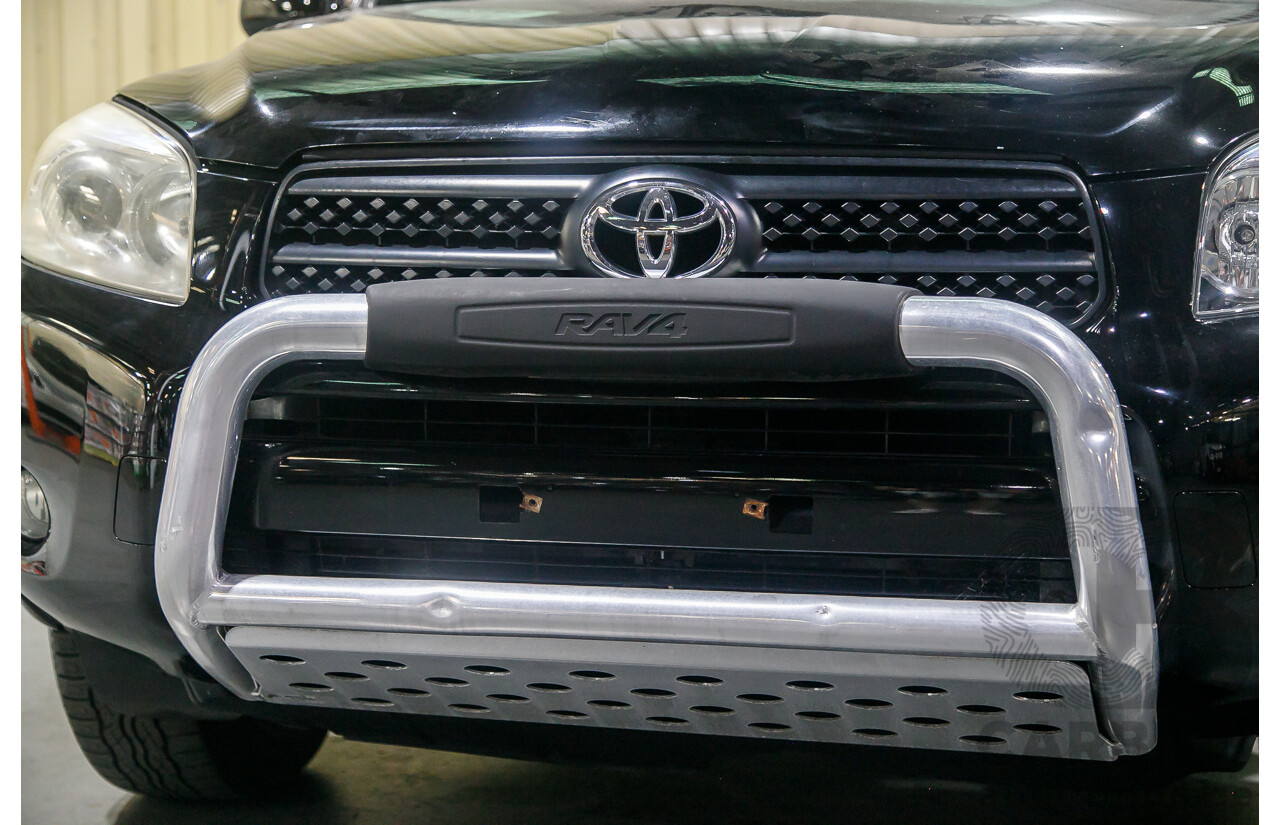7/2006 Toyota Rav4 Cruiser L (4x4) ACA33R 4d Wagon Black 2.4L