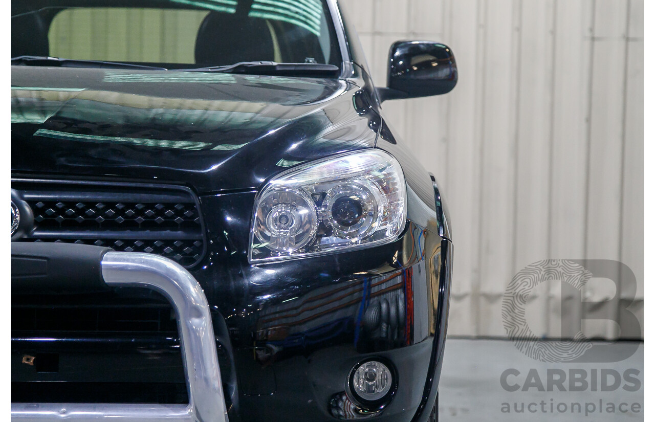 7/2006 Toyota Rav4 Cruiser L (4x4) ACA33R 4d Wagon Black 2.4L