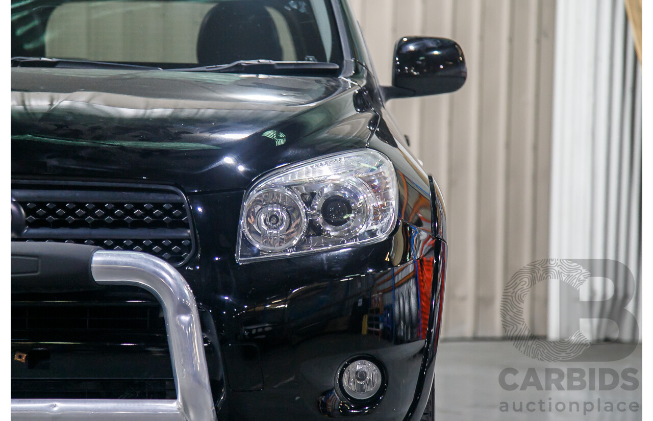 7/2006 Toyota Rav4 Cruiser L (4x4) ACA33R 4d Wagon Black 2.4L