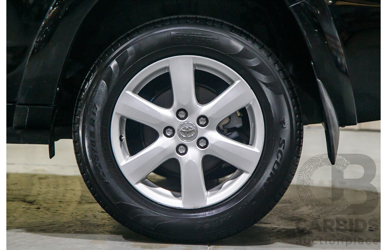 7/2006 Toyota Rav4 Cruiser L (4x4) ACA33R 4d Wagon Black 2.4L