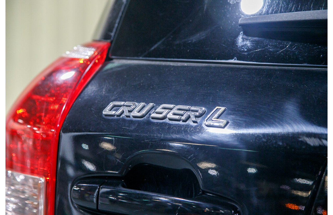 7/2006 Toyota Rav4 Cruiser L (4x4) ACA33R 4d Wagon Black 2.4L