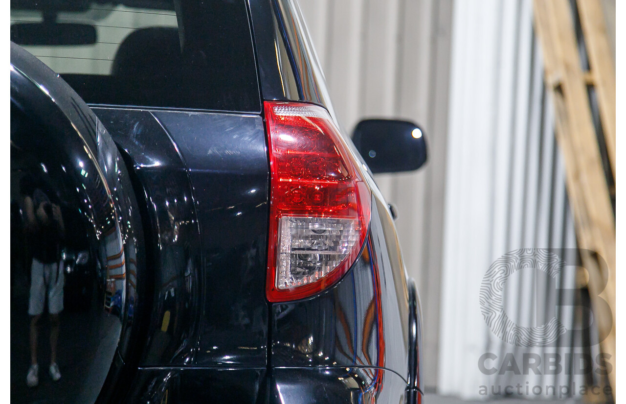 7/2006 Toyota Rav4 Cruiser L (4x4) ACA33R 4d Wagon Black 2.4L