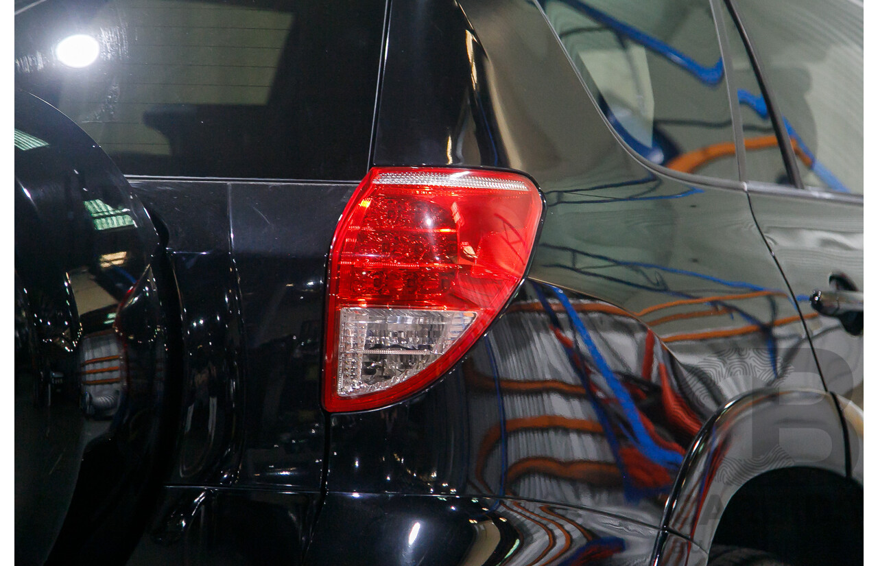 7/2006 Toyota Rav4 Cruiser L (4x4) ACA33R 4d Wagon Black 2.4L