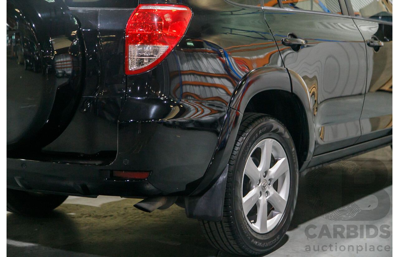 7/2006 Toyota Rav4 Cruiser L (4x4) ACA33R 4d Wagon Black 2.4L