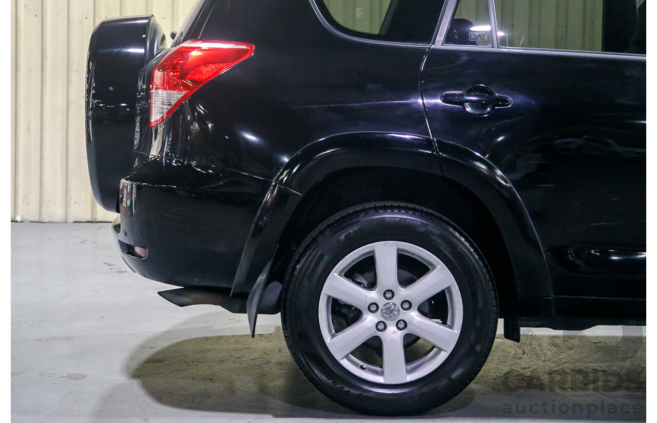 7/2006 Toyota Rav4 Cruiser L (4x4) ACA33R 4d Wagon Black 2.4L