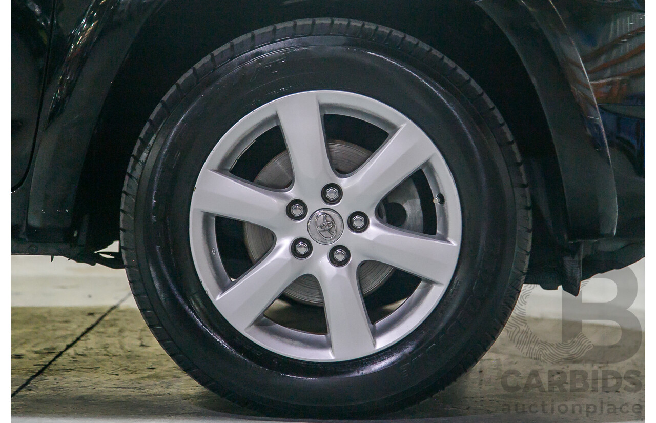 7/2006 Toyota Rav4 Cruiser L (4x4) ACA33R 4d Wagon Black 2.4L