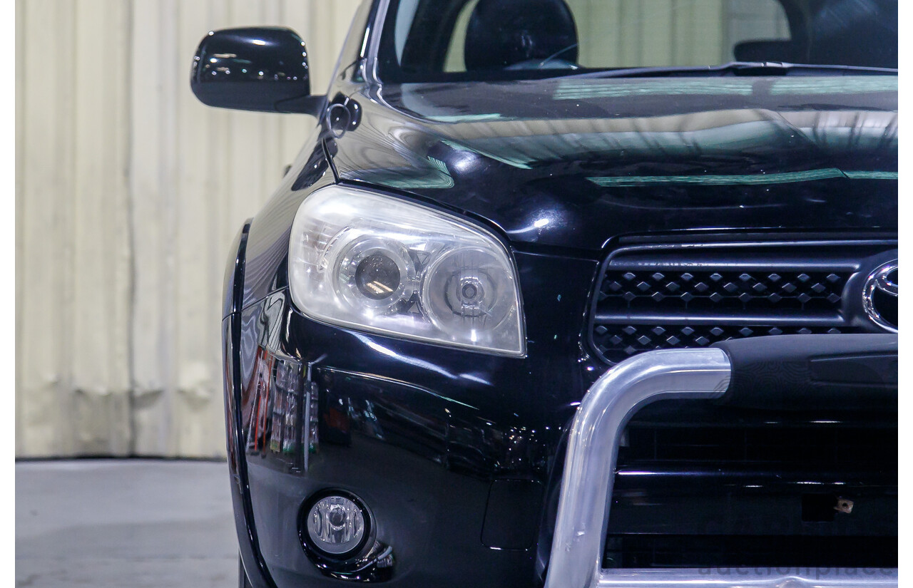 7/2006 Toyota Rav4 Cruiser L (4x4) ACA33R 4d Wagon Black 2.4L