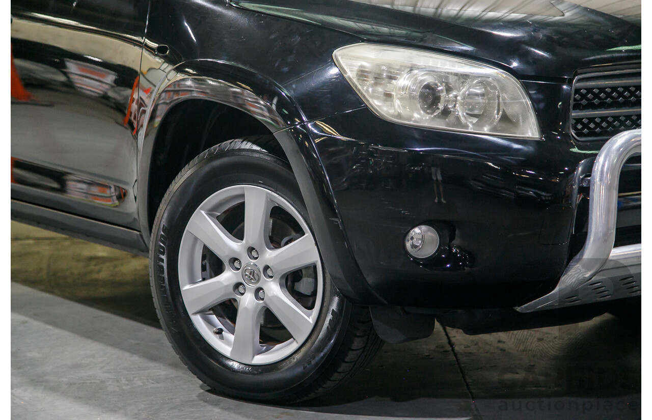 7/2006 Toyota Rav4 Cruiser L (4x4) ACA33R 4d Wagon Black 2.4L