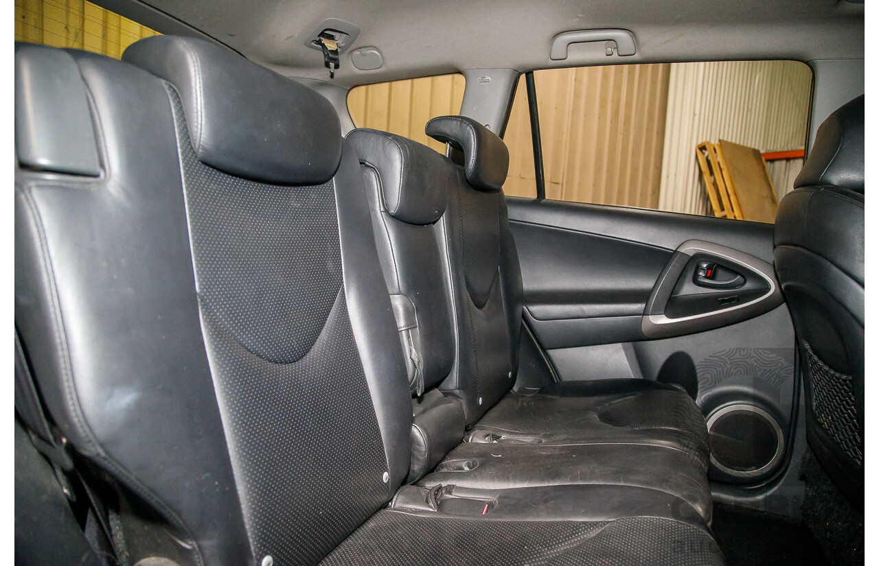 7/2006 Toyota Rav4 Cruiser L (4x4) ACA33R 4d Wagon Black 2.4L