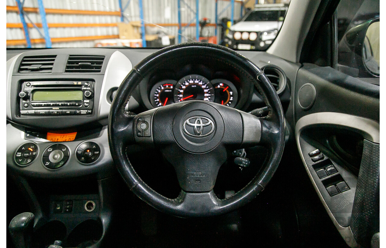 7/2006 Toyota Rav4 Cruiser L (4x4) ACA33R 4d Wagon Black 2.4L
