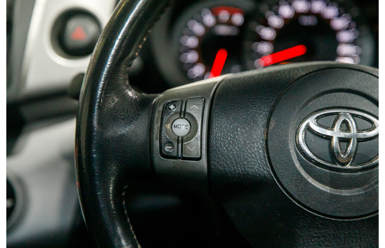 7/2006 Toyota Rav4 Cruiser L (4x4) ACA33R 4d Wagon Black 2.4L