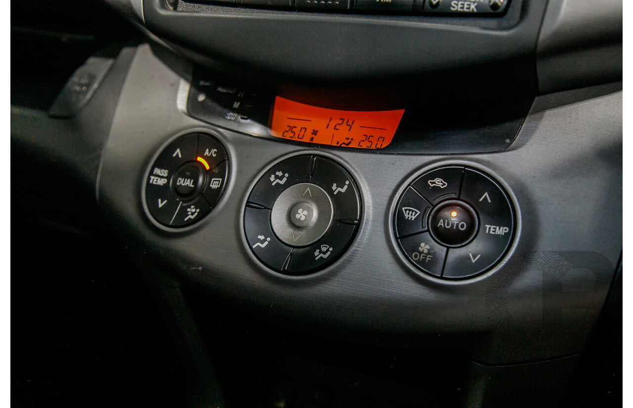 7/2006 Toyota Rav4 Cruiser L (4x4) ACA33R 4d Wagon Black 2.4L