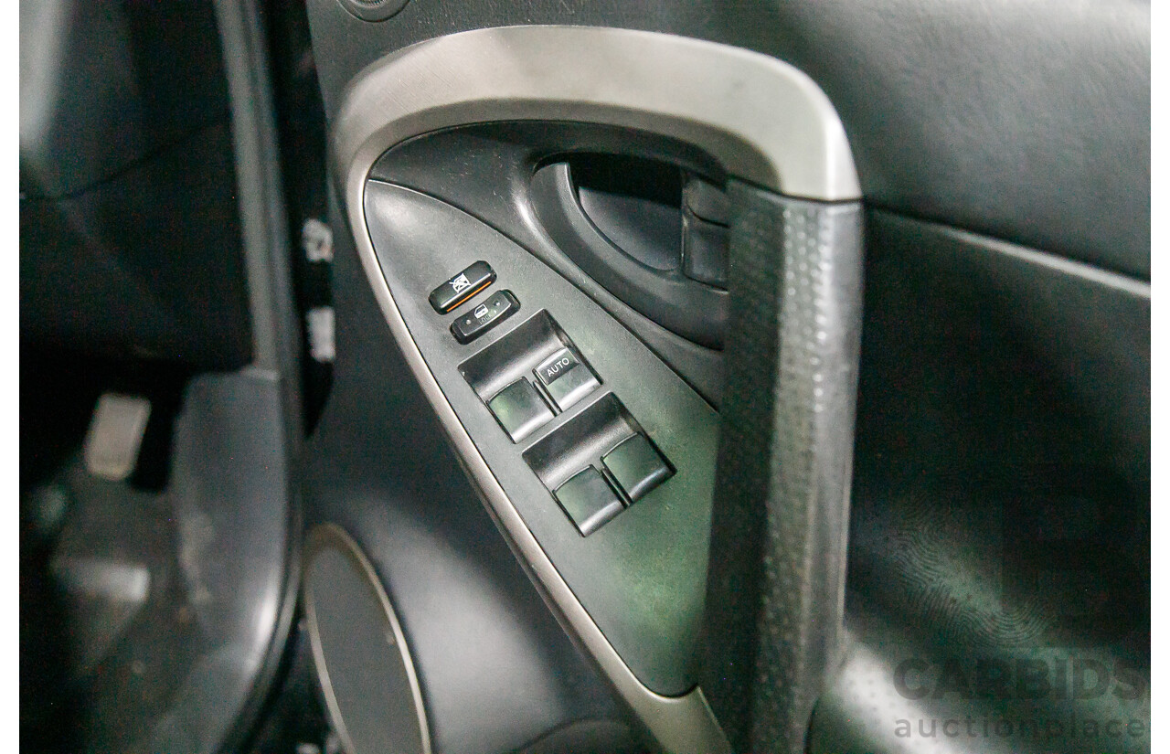 7/2006 Toyota Rav4 Cruiser L (4x4) ACA33R 4d Wagon Black 2.4L