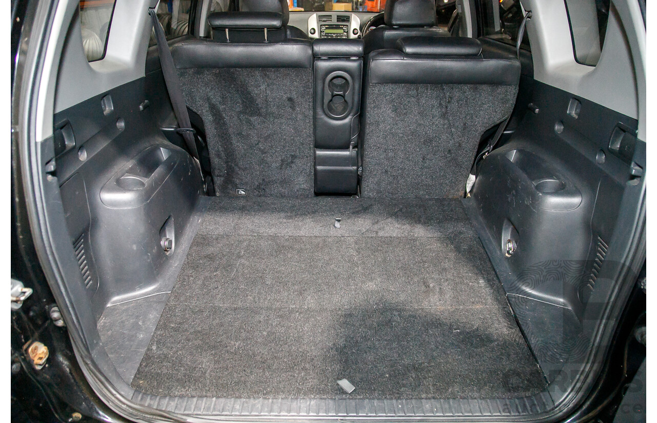 7/2006 Toyota Rav4 Cruiser L (4x4) ACA33R 4d Wagon Black 2.4L