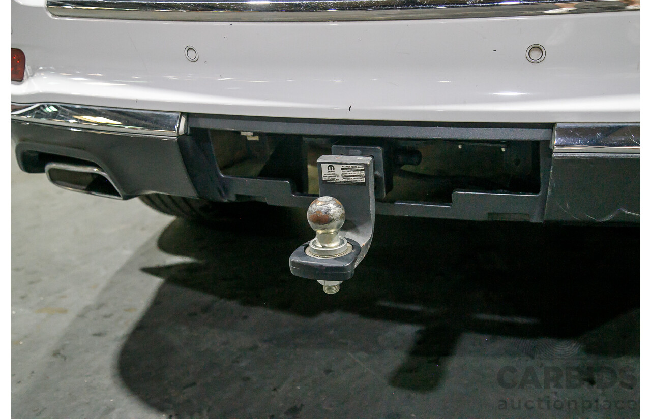 1/2014 Jeep Grand Cherokee Summit (4x4) WK MY14 4d Wagon White Turbo Diesel V6 3.0L