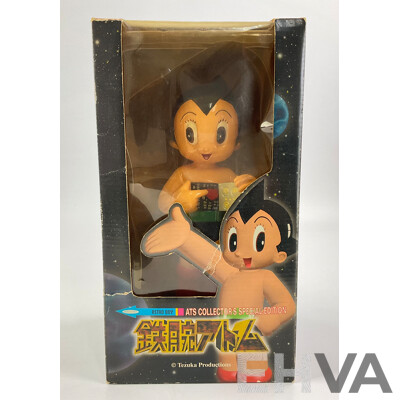 Vintage Tezuka Productions Astro Boy ATS Collectors Special Edition Display Figure with Original Box