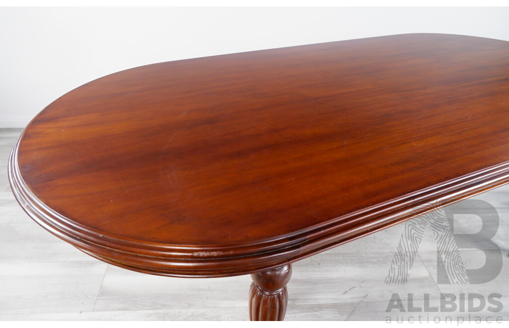 Antique Style Mahogany Dining Table