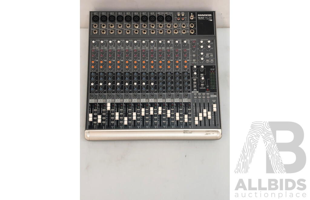 Mackie 1642 VLZ3 Premium Mic Line - Lot 1527960 | ALLBIDS