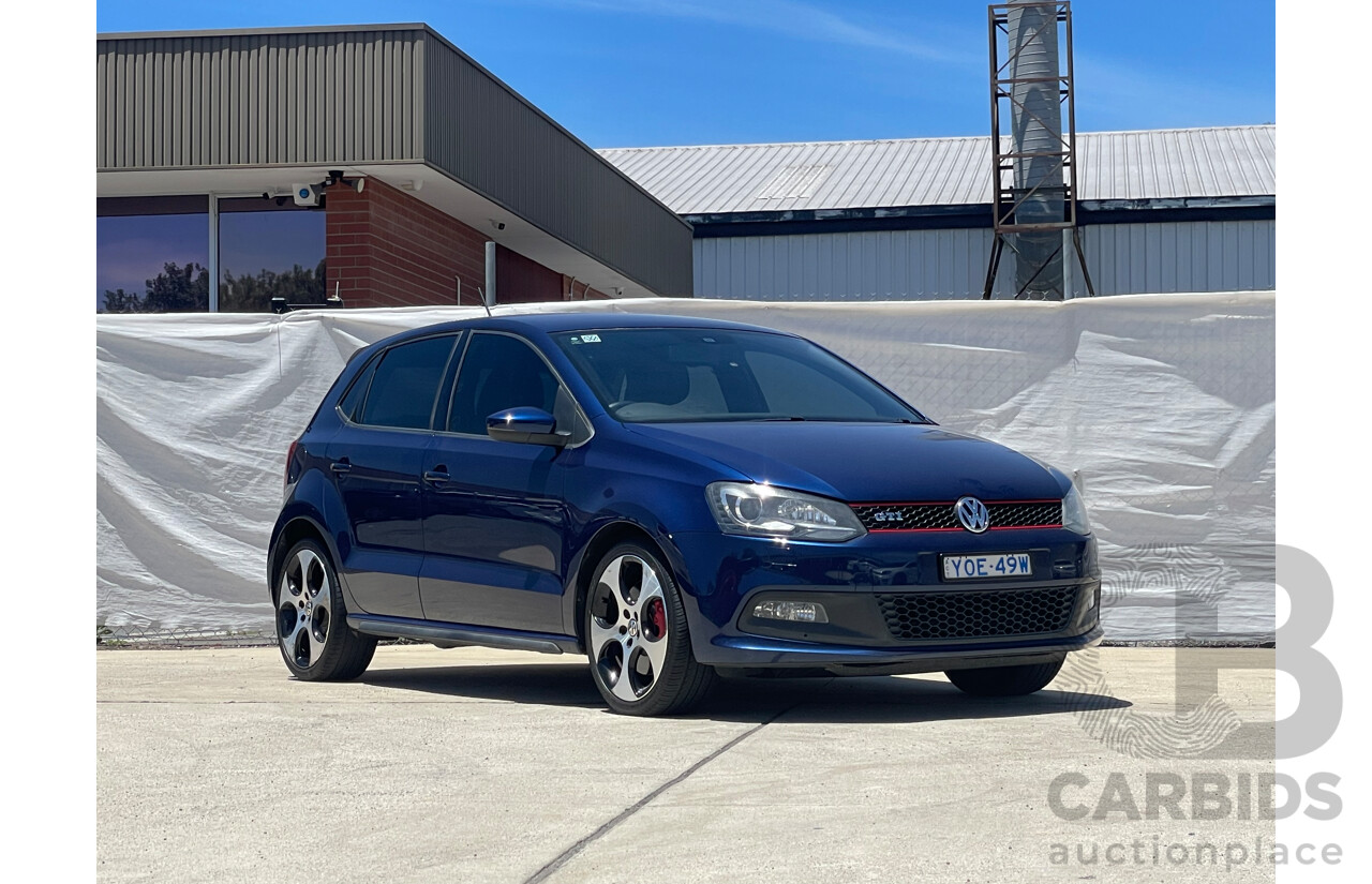 01/14 Volkswagen Polo GTi FWD 6R - Lot 1510875 | CARBIDS