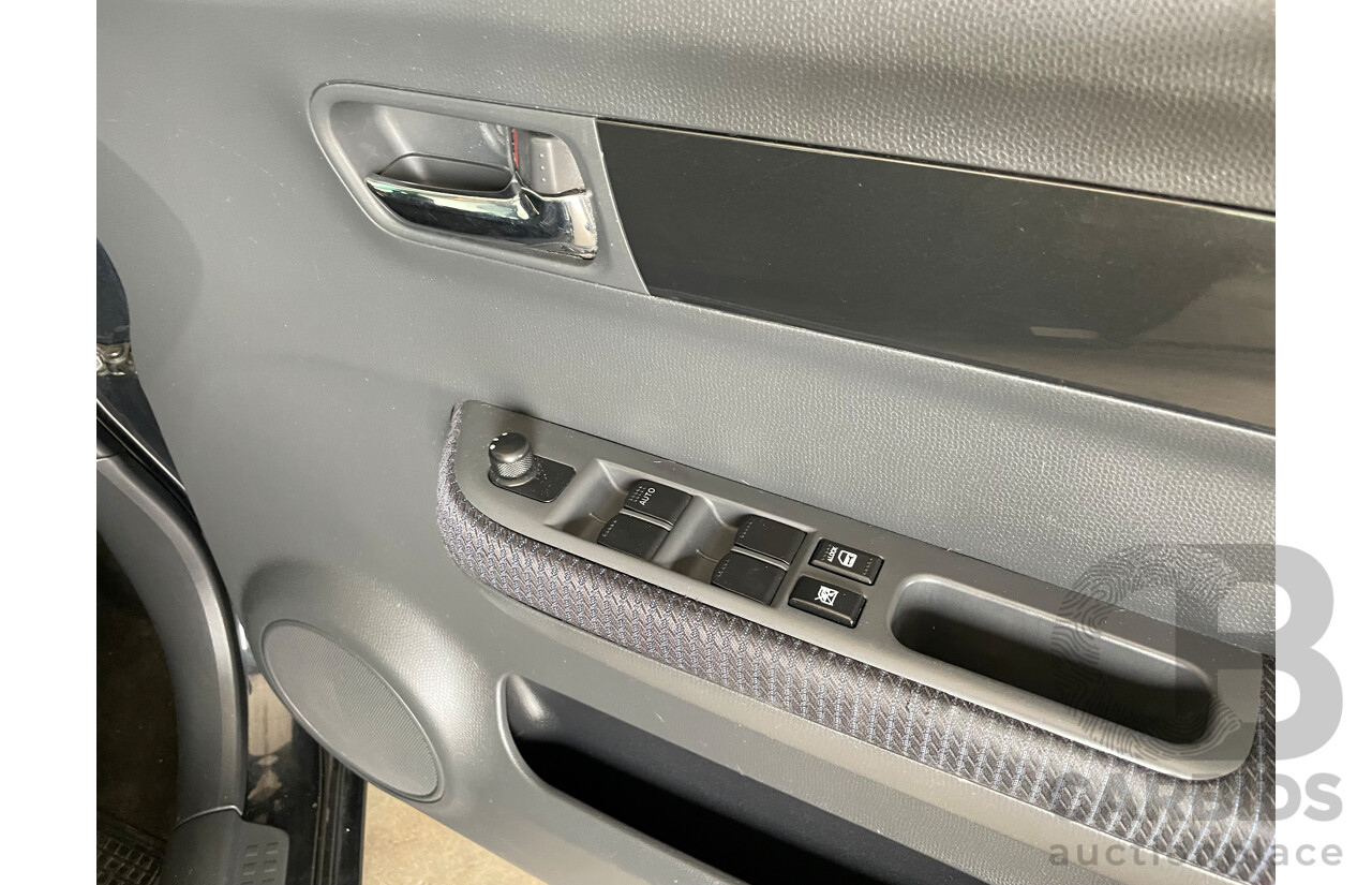 02/10 Suzuki Swift  FWD EZ 07 UPDATE 5D Hatchback Black 1.5L