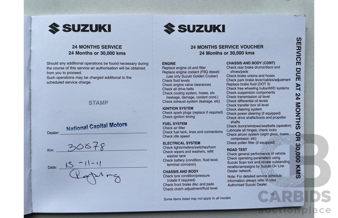 02/10 Suzuki Swift  FWD EZ 07 UPDATE 5D Hatchback Black 1.5L