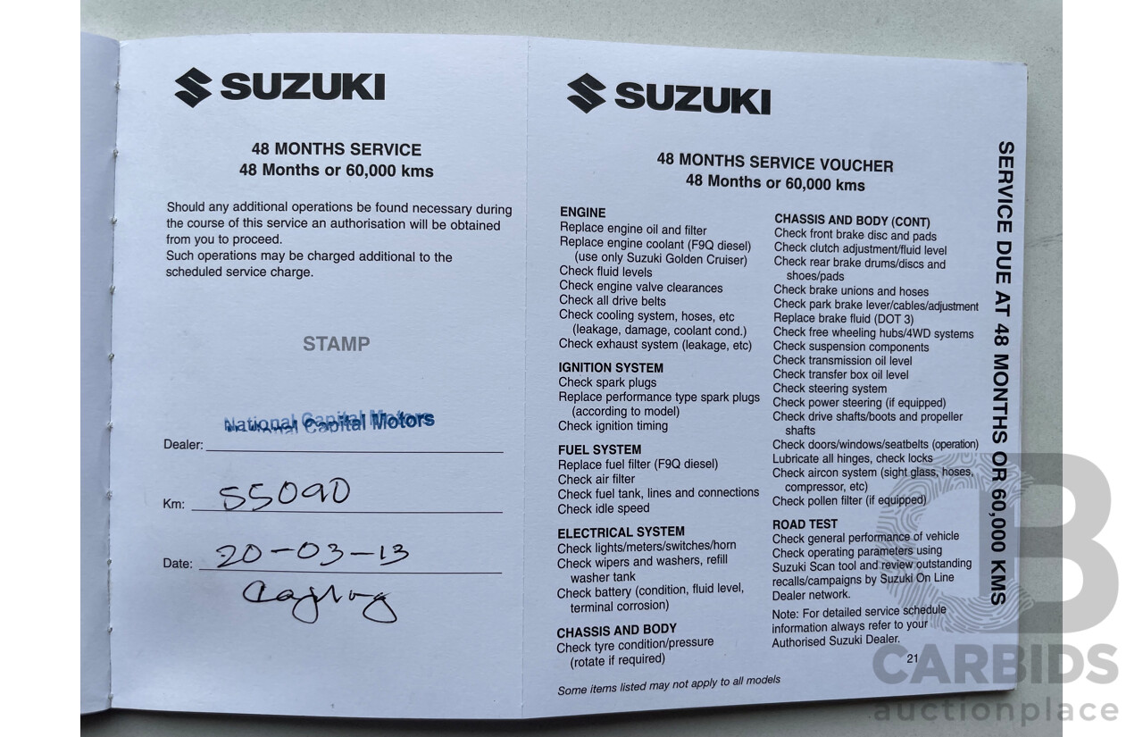 02/10 Suzuki Swift  FWD EZ 07 UPDATE 5D Hatchback Black 1.5L