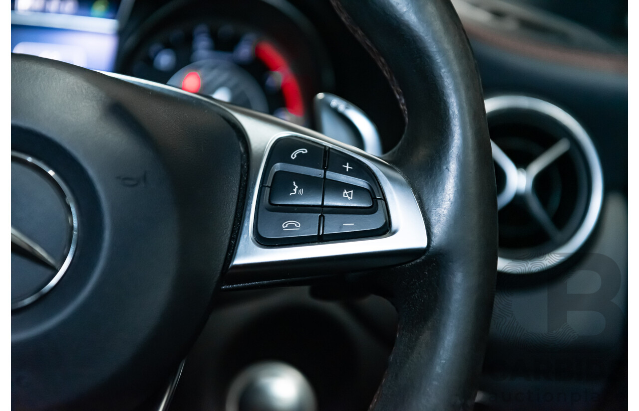 7/2015 Mercedes Benz CLA 45 AMG 4matic (AWD) Shooting Brake OrangeArt Edition 117 4d Wagon White Turbo 2.0L