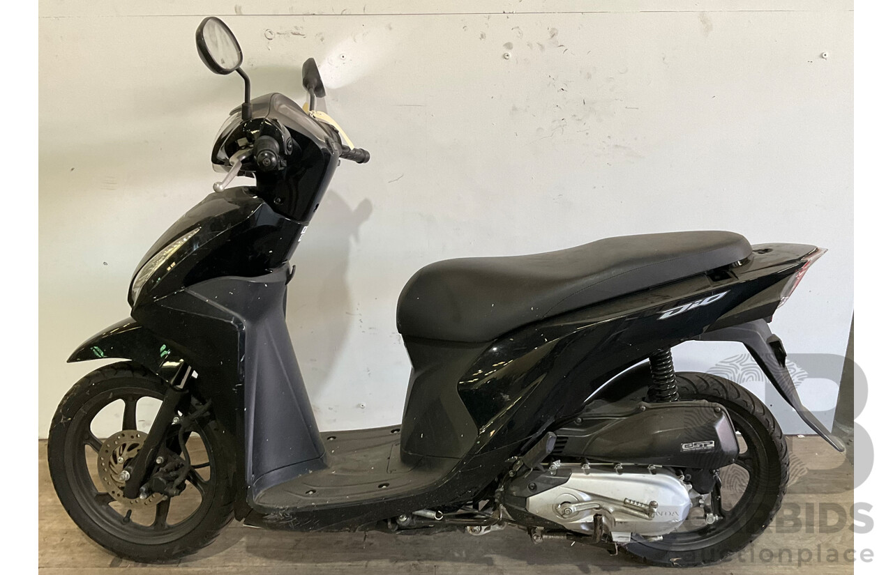 HONDA NSC110CBF MOTOR CYCLE BLACK - 2015