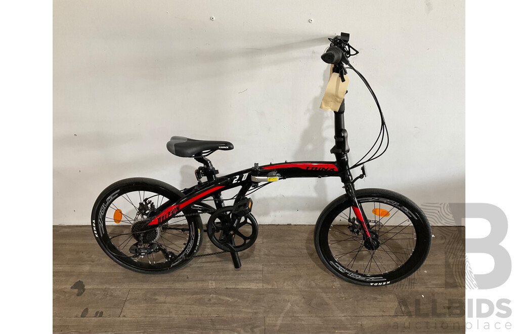 TRINX 2.0 Dolphin Folding Bike - Estimated ORP $399.00