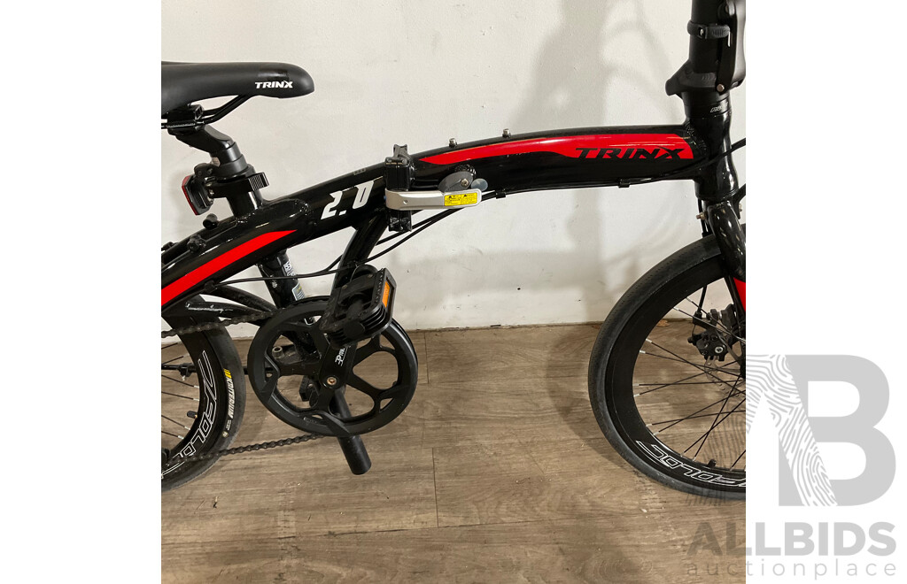 TRINX 2.0 Dolphin Folding Bike - Estimated ORP $399.00