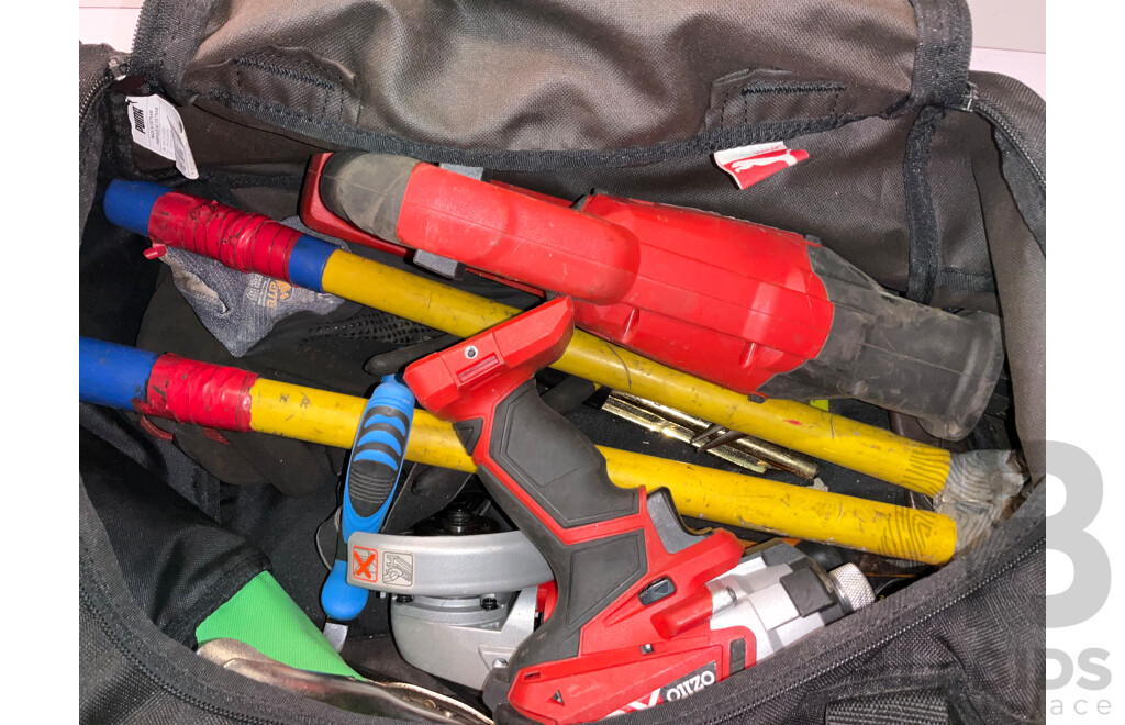 OZITO Power Tools (X4) & Assorted Lot of Pliers - Lot of 16