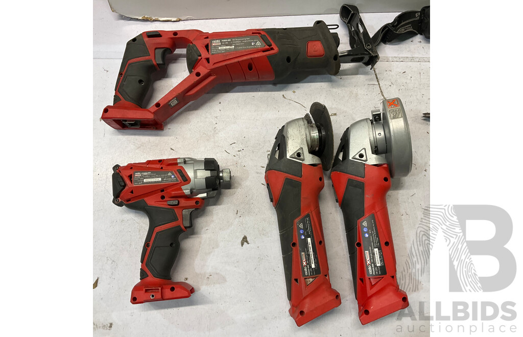 OZITO Power Tools (X4) & Assorted Lot of Pliers - Lot of 16