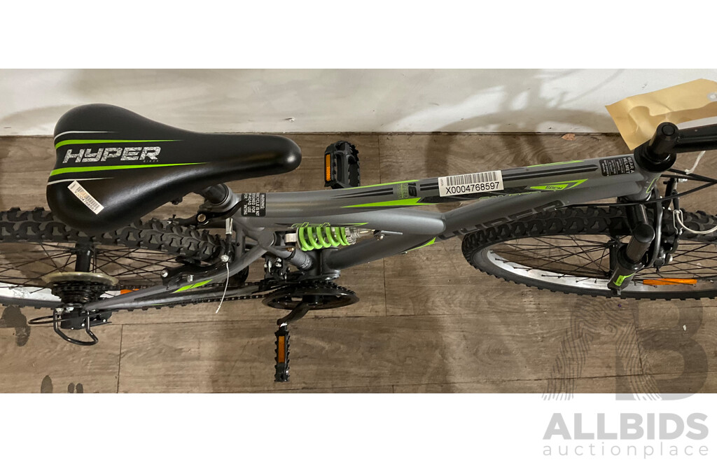 HYPER Bikes Dual Suspension - Estimated ORP $199.00