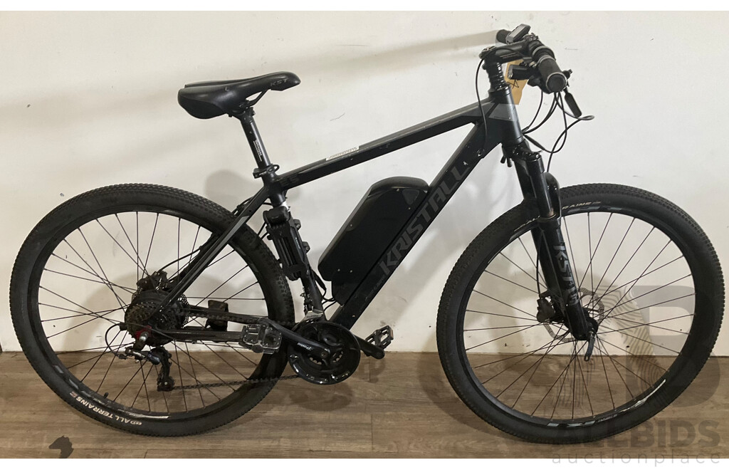 KRISTALL E5 Black E-Bike - Estimated ORP $1,899.00