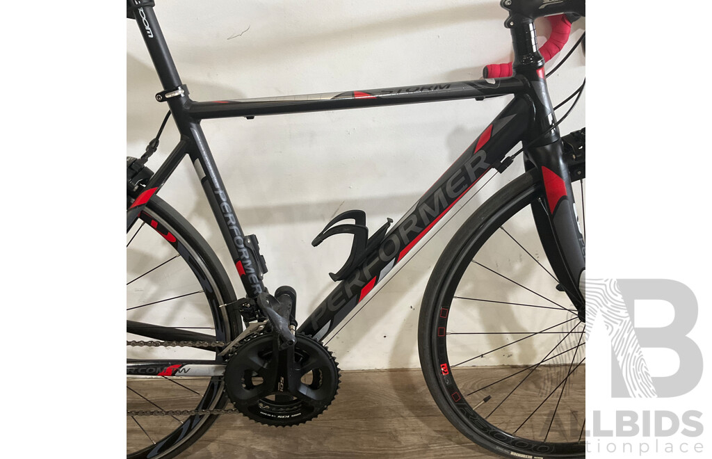 PERFORMER Storm Black & Red Road Bike