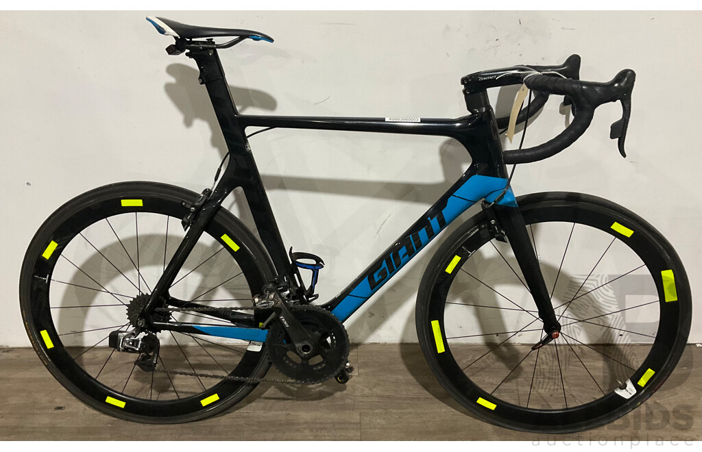 GIANT Propel Black & Blue Road Bike  - Estimated ORP $4,999.00