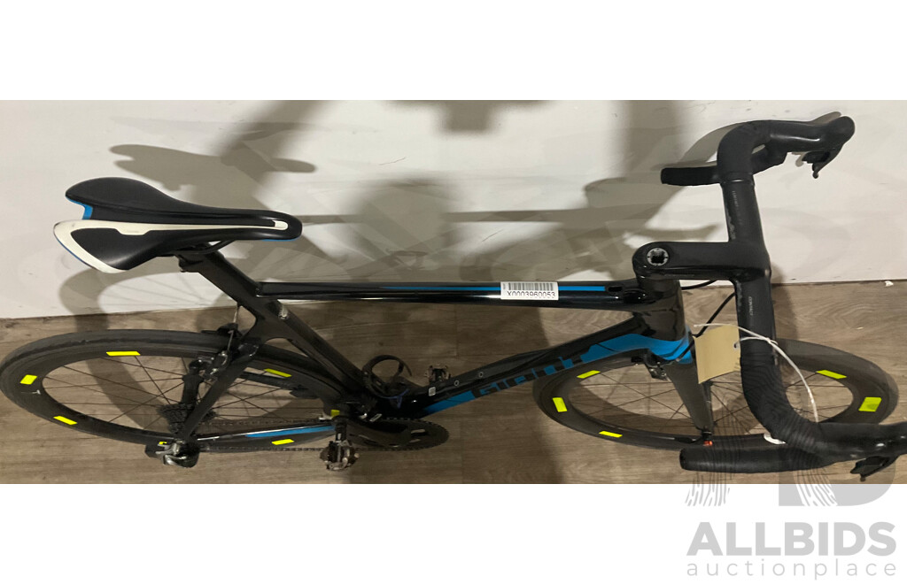 GIANT Propel Black & Blue Road Bike  - Estimated ORP $4,999.00