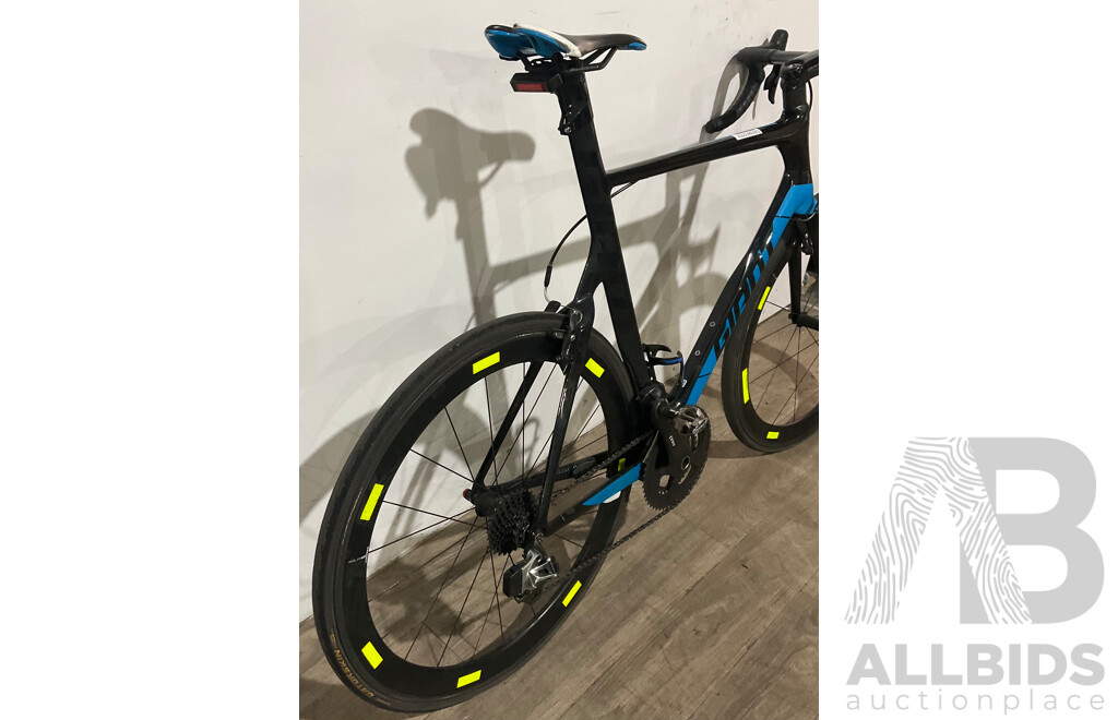 GIANT Propel Black & Blue Road Bike  - Estimated ORP $4,999.00