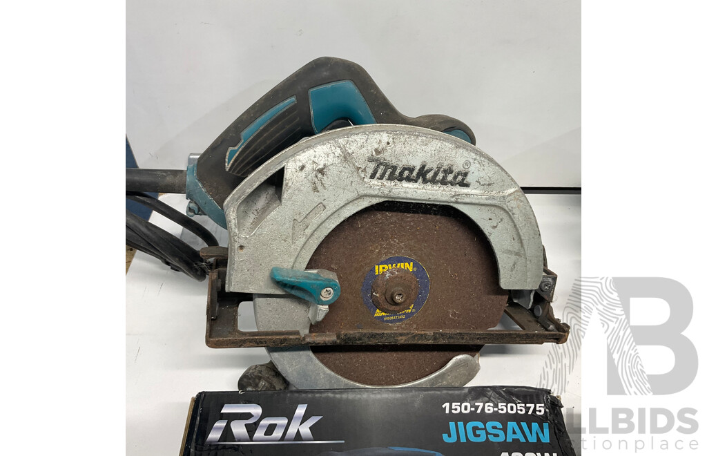 Full Box of MAKITA,AEG, ROK Tools & Hardware
