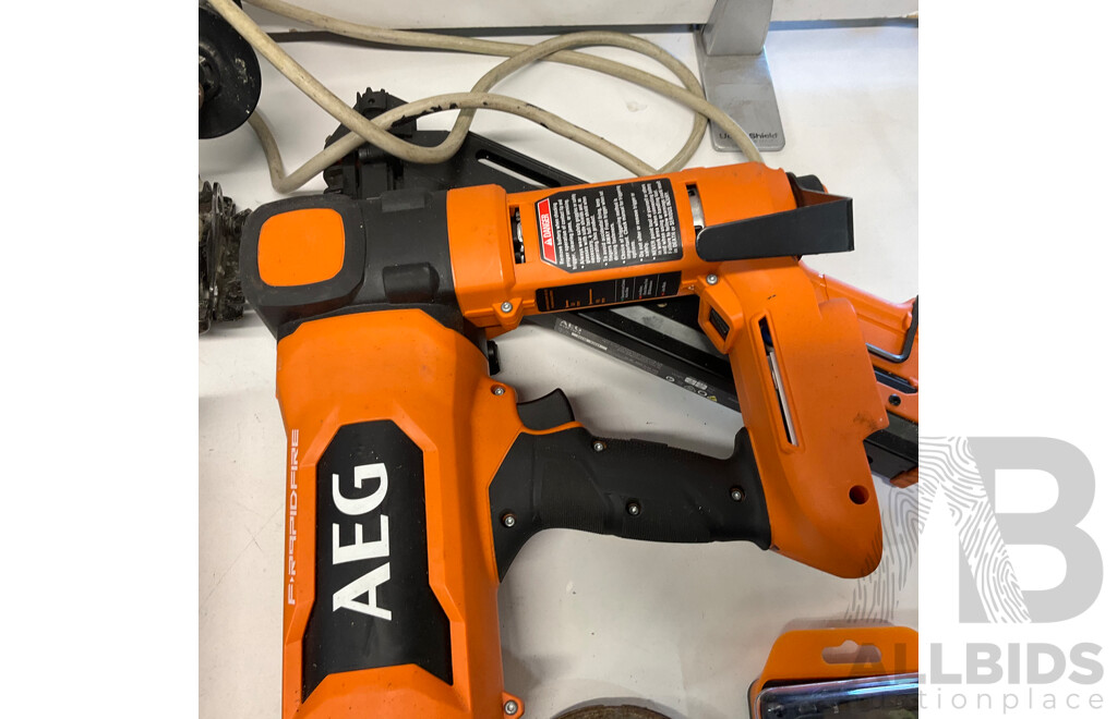 Full Box of MAKITA,AEG, ROK Tools & Hardware