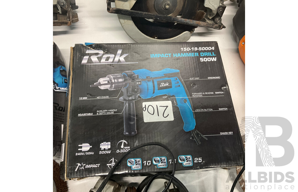 Full Box of MAKITA,AEG, ROK Tools & Hardware