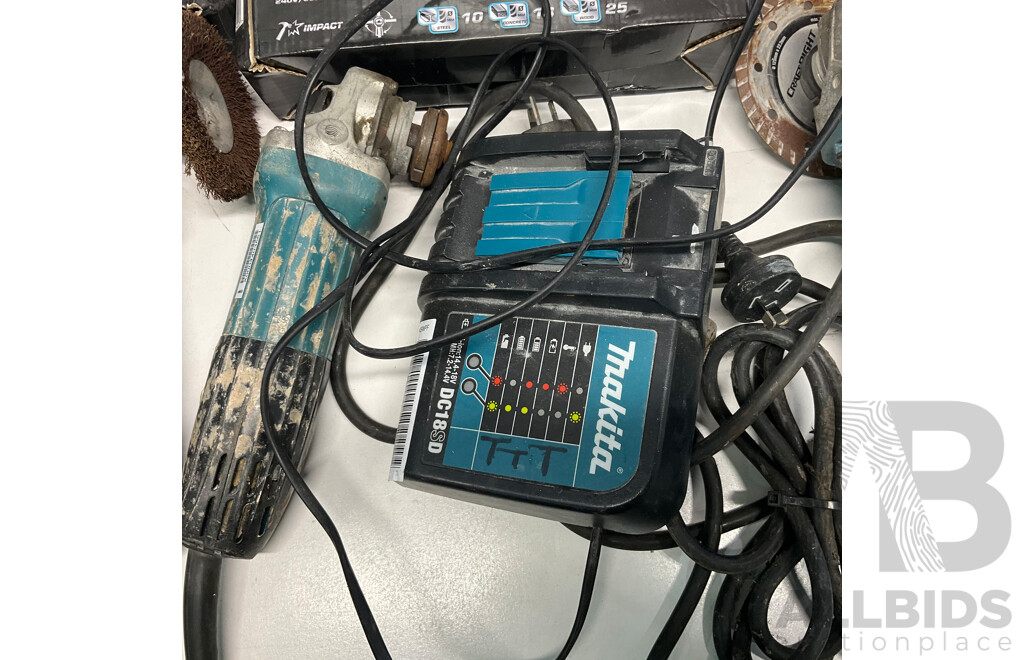 Full Box of MAKITA,AEG, ROK Tools & Hardware