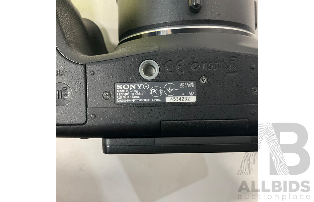 SONY HX300 Camera with 50x Optical Zoom - ORP $499.00